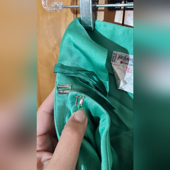 Yves saint laurent vintage wrap skirt with bow size 36 (small) - Picture 4 of 5